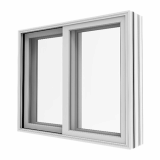 Insulated double Sliding Window